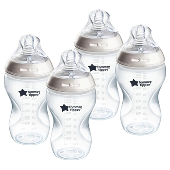 Tommee Tippee Natural Start Anti-Colic Baby Bottles 340ml Medium-Flow 4 Pack