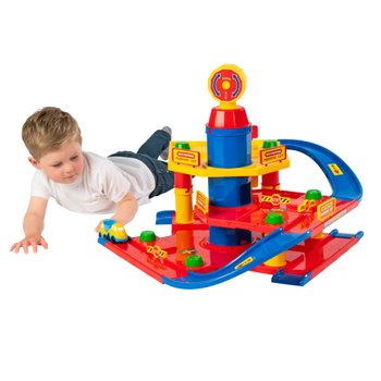 Big Steps Playset Parking Garage with 2 Cars