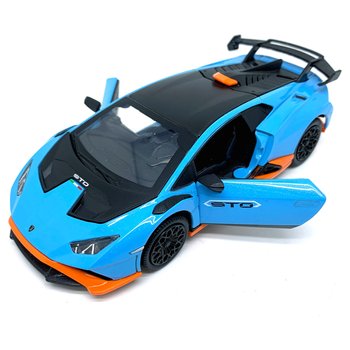 Lamborghini Huracan STO Diecast Pull-Back Car 1:32 Scale