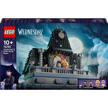 LEGO Wednesday Addams 76781 Wednesday & Enid's Dorm Room Ophelia Hall Set