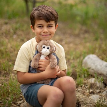 World’s Softest Plush Tan Monkey Soft Toy 25cm