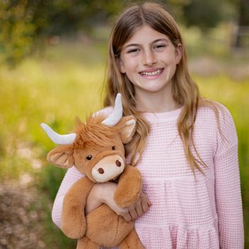 World’s Softest Plush Highland Cow Soft Toy 40cm