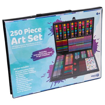 Crafty Co. Kids Art Set 250 Piece