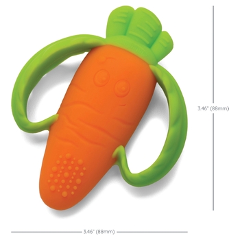 Infantino Lil' Nibbles Bijtring Wortel
