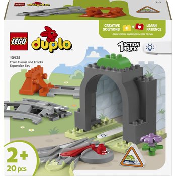 LEGO DUPLO 10425 Eisenbahntunnel und Schienen Erweiterungsset