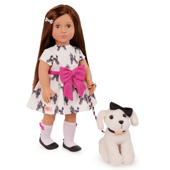 Our Generation Puppe Gemma mit Hund Gigi