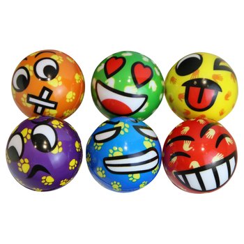 Bouncy Ball Emoji Ball 6.3cm Assortment