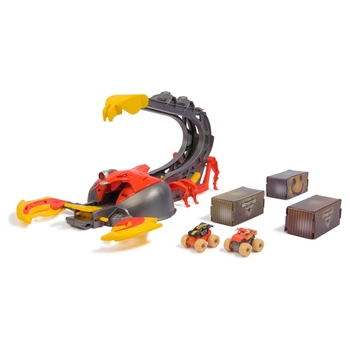 Monster Jam Monster Trucks Mini Jams Playset El Toro Loco Venom Velocity Scorpion