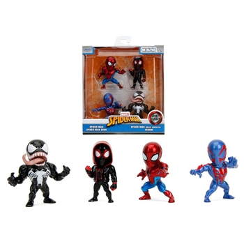 Marvel Spider-Man Diecast Figures 4 Pack