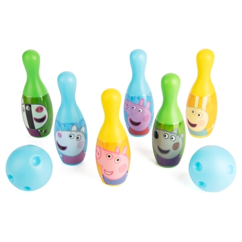 Peppa Pig Bowling Pin and Ball Set