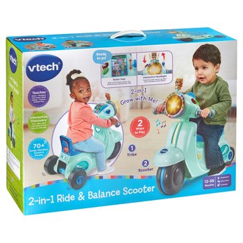 VTech Baby Scooter Ride & Balance 2-in-1
