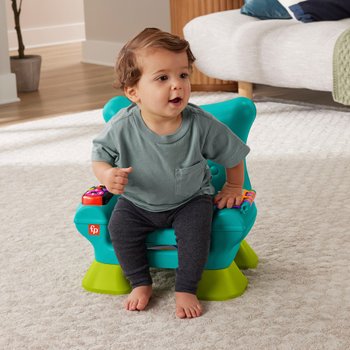Fisher-Price Laugh & Learn Smart Stages Activity Chair Teal