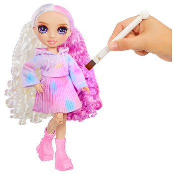 Rainbow High Color & Create Doll DIY Purple Eyes
