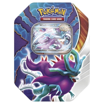 Pokémon Karten Windewoge Tin Box mit 4 Booster Packs