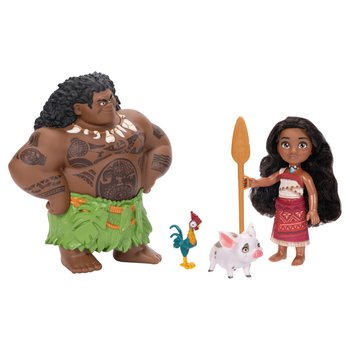 Disney Moana 2 Dolls Petite Storytelling Moana and Maui Voyager Set