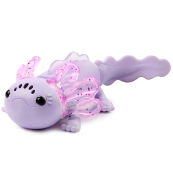 Fingerlings Interactive Pet Baby Axolotl Auggie Purple
