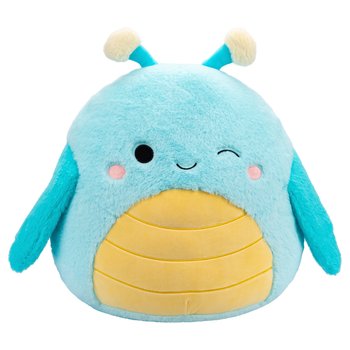Original Squishmallows Fuzz-A-Mallows Plush Giles the Blue Grasshopper 40cm