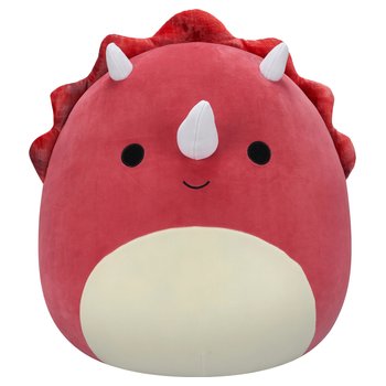 Original Squishmallows Plush Tristan the Red Triceratops 50cm