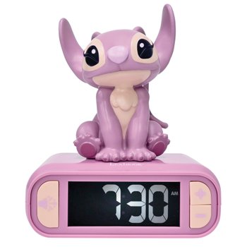 Disney Stitch Alarm Clock Night Light Angel
