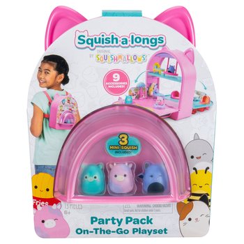 Original Squishmallows Squish-a-Longs Party Pack On-The-Go Playset