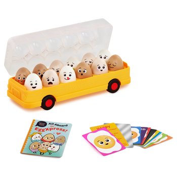 Battat Education EggXpress Yourself! Match & Learn Eggs
