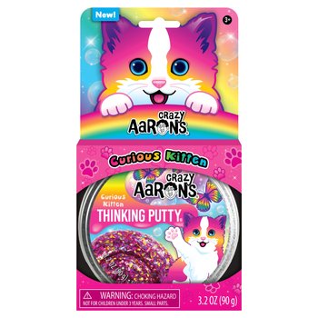 Crazy Aaron's Thinking Putty Curious Kitten