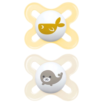 MAM Birth+ Original Start Dummies 2 Pack Neutral