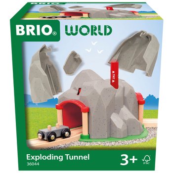 BRIO World 36044 Tunnel met Explosiefunctie