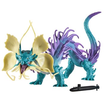 Godzilla x Kong The New Empire Figures Tiamat with Submarine 15cm