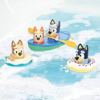 TOMY Toomies Bluey Bath Toys Family Adventure Set