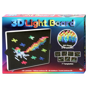 3D Art Light Box Peg Board