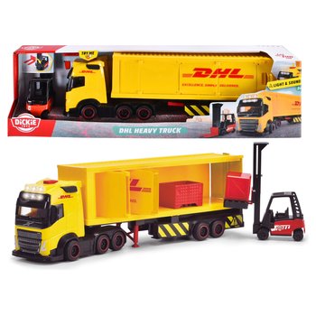 Dickie Toys Spielzeugauto DHL Truck 35 cm mit Licht & Sound