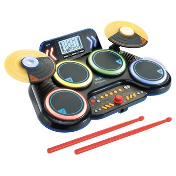 VTech Kinderschlagzeug Kidi DJ Drums Musikspielzeug mit Licht