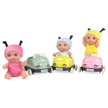 Lil' Cutesies Baby Doll Bugs Car 13cm Assortment
