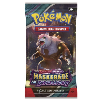 Pokémon Karten Karmesin & Purpur Maskerade im Zwielicht Booster Pack sortiert