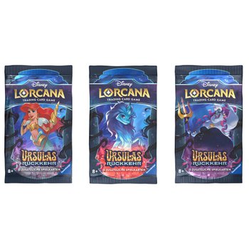 Disney Lorcana Karten Ursulas Rückkehr Booster Pack sortiert