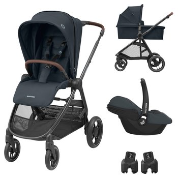 Maxi Cosi 3-in-1 Kinderwagen Street+ Trio Combiwagen grijs
