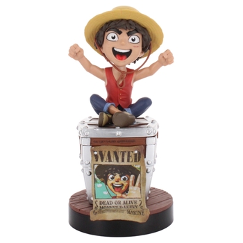 One Piece Luffy Wanted Cable Guy - Phone and Controller Holder