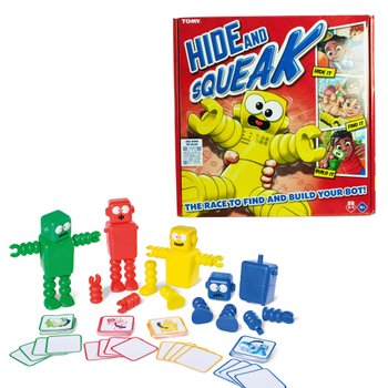 Hide and Squeak Robots Game