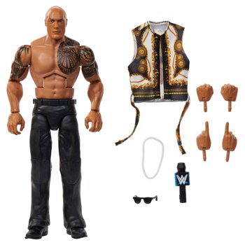 WWE Elite Series 115 Action Figure The Rock 15cm