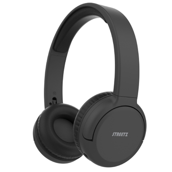 Streetz BT210 Bluetooth On-Ear Headphones Black