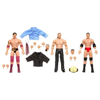 WWE Elite Collection Action Figures 3 Pack Evolution