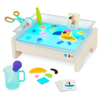 Battat Education Activity Lightbox Set Lernspielzeug mit Leuchttisch 79-tlg.