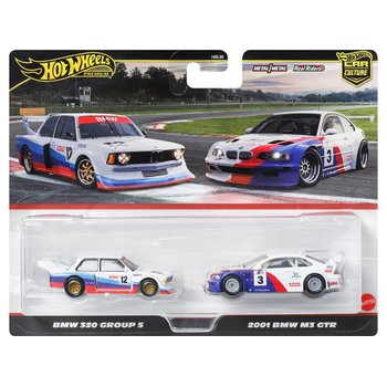 Hot Wheels Premium Car Culture BMW 320 Group 5 & 2001 BMW M3 GTR 1:64 Scale 2 Pack