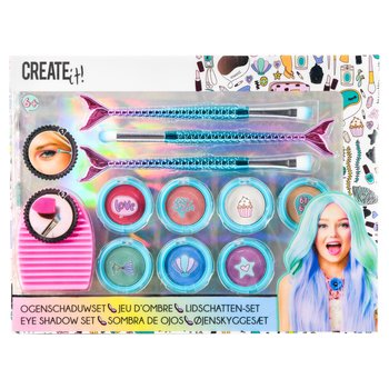 Create it! Mermaid Make-Up Eyeshadow Set with Brushes