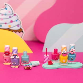 Create it! Candy Explosion Nail Polish and Rings 3 Pack Assortment