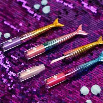 Create it! Mermaid Make-Up Lip Gloss 2 Pack Assortment