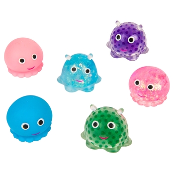 Pocket Play Sensory Mini Squishy Jellyfish 3 Pack Assortment