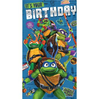 Teenage Mutant Ninja Turtles Birthday Card (No Age)