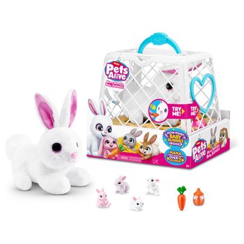 Pets Alive by ZURU Mama Bunny & Baby Surprise Plush Set